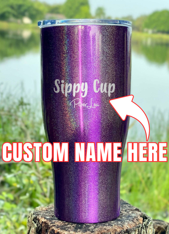 Custom Teacher Quote 12 oz Stainless Steel Sippy Cup (Personalized)