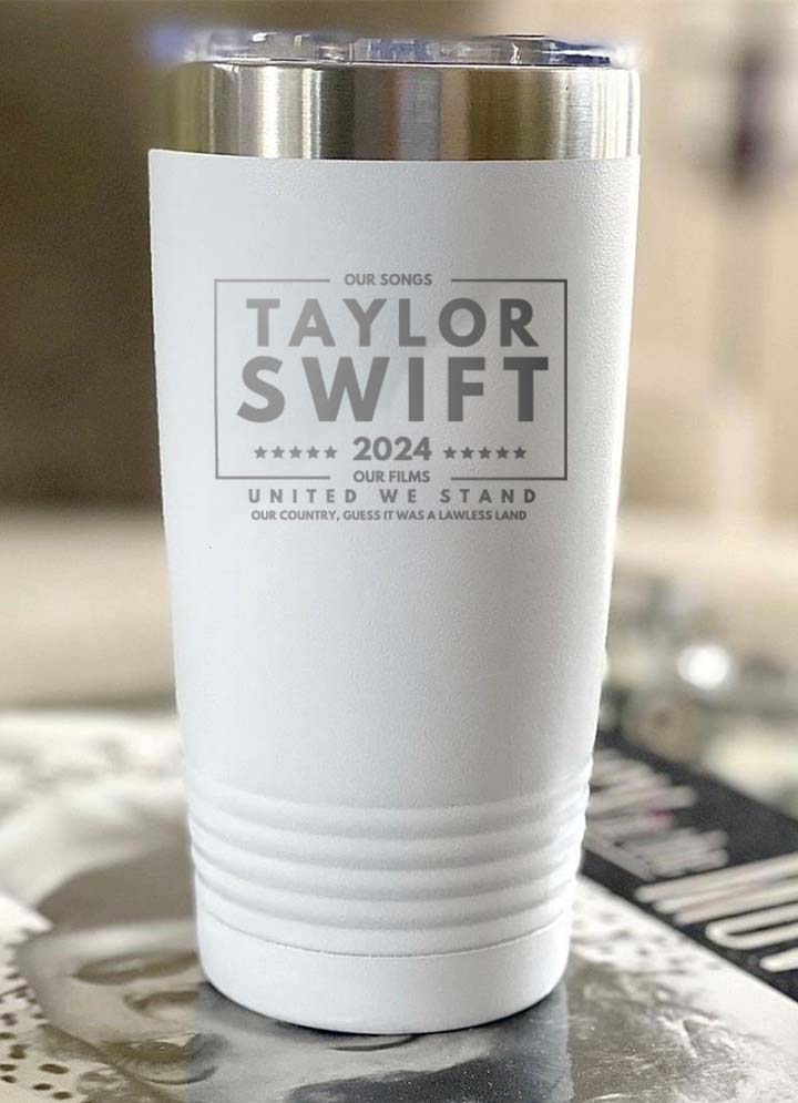 Taylor Swift 2024 Laser Etched Tumbler