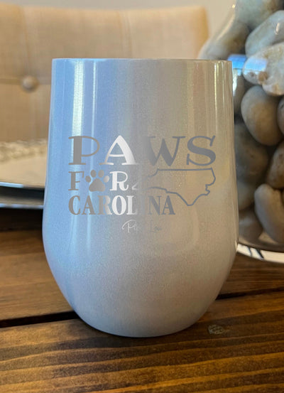 100% Donation | Paws For Carolina Laser Etched Tumbler