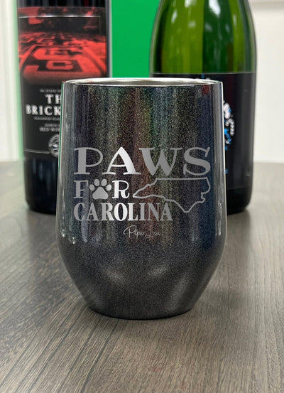 100% Donation | Paws For Carolina Laser Etched Tumbler