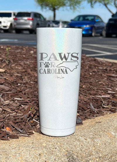 100% Donation | Paws For Carolina Laser Etched Tumbler