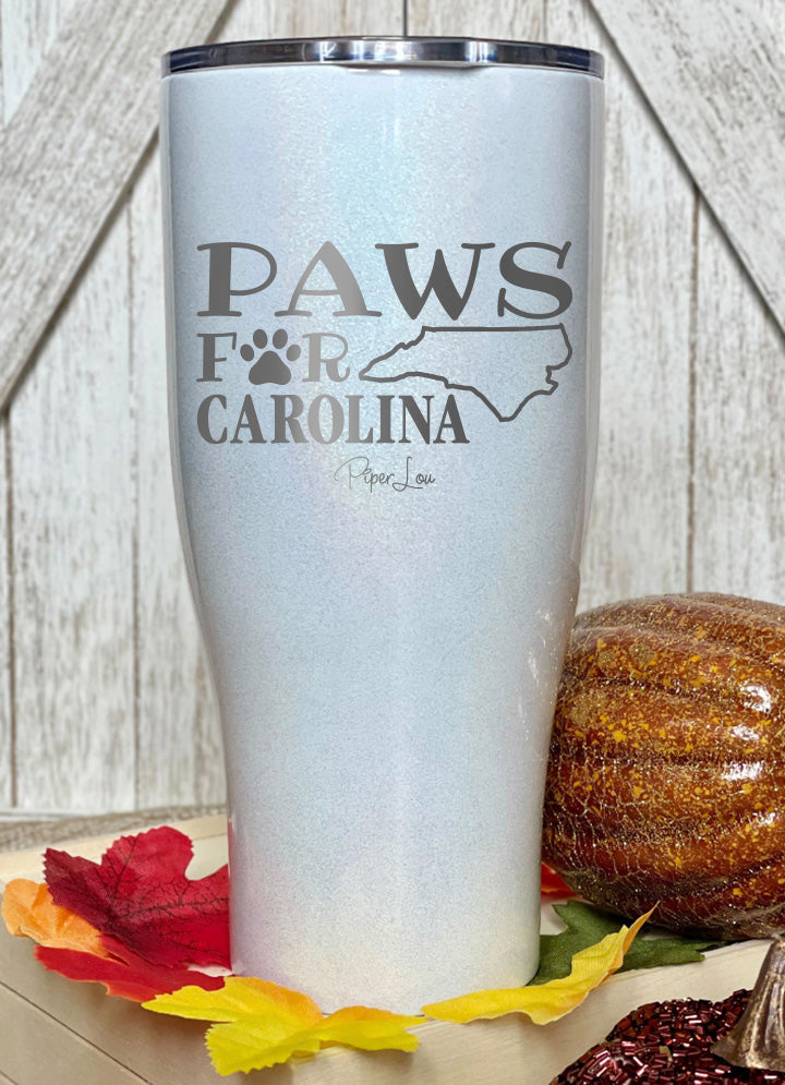 100% Donation | Paws For Carolina Laser Etched Tumbler