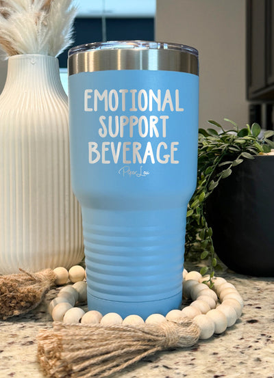 Emotional Support Beverage Old School Tumbler