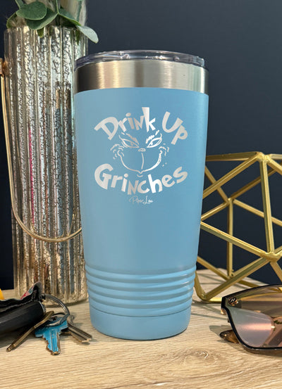 Drink Up Grinches Old School Tumbler