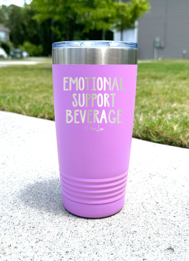 Emotional Support Beverage Old School Tumbler