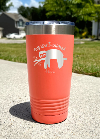 Sloth-My-Spirit-Animal Old School Tumbler