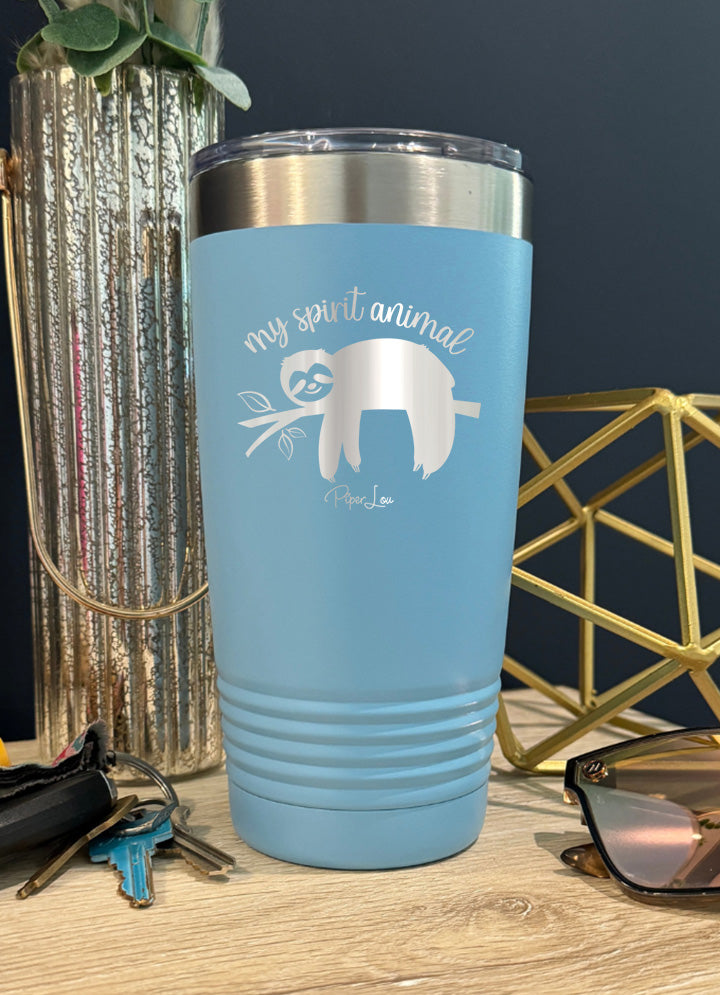 Sloth-My-Spirit-Animal Old School Tumbler