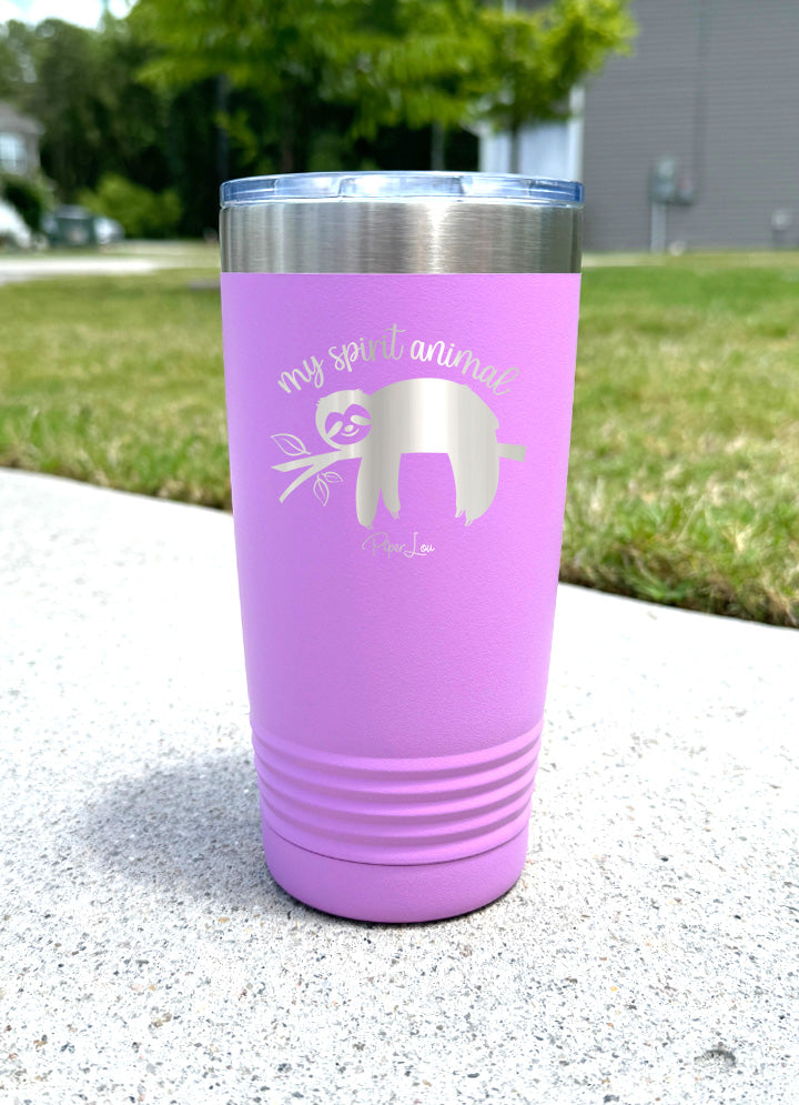 Sloth-My-Spirit-Animal Old School Tumbler