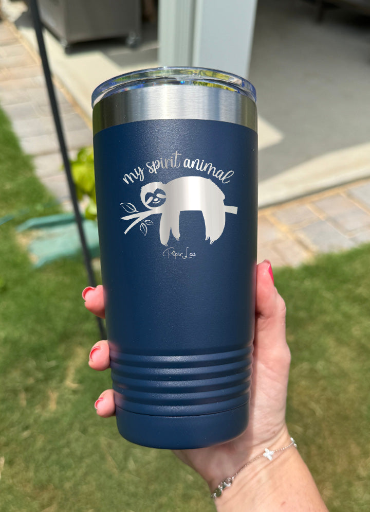 Sloth-My-Spirit-Animal Old School Tumbler