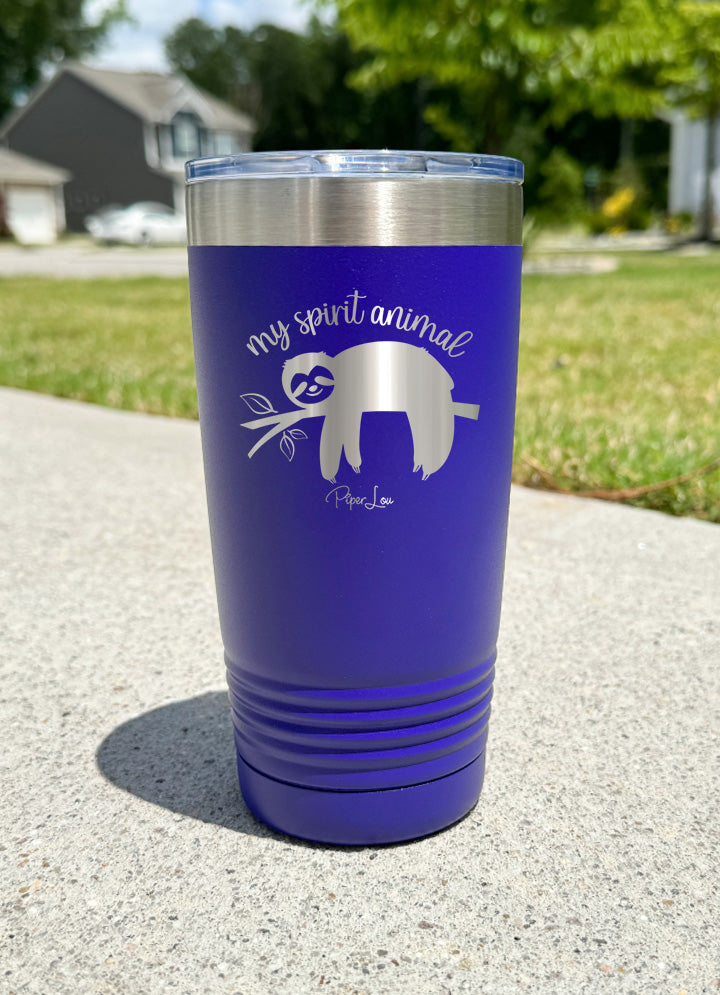 Sloth-My-Spirit-Animal Old School Tumbler