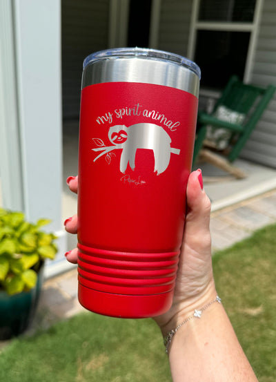 Sloth-My-Spirit-Animal Old School Tumbler