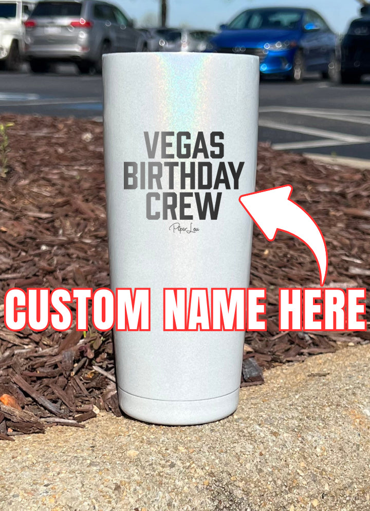 Trip Birthday Crew (CUSTOM) Laser Etched Tumbler