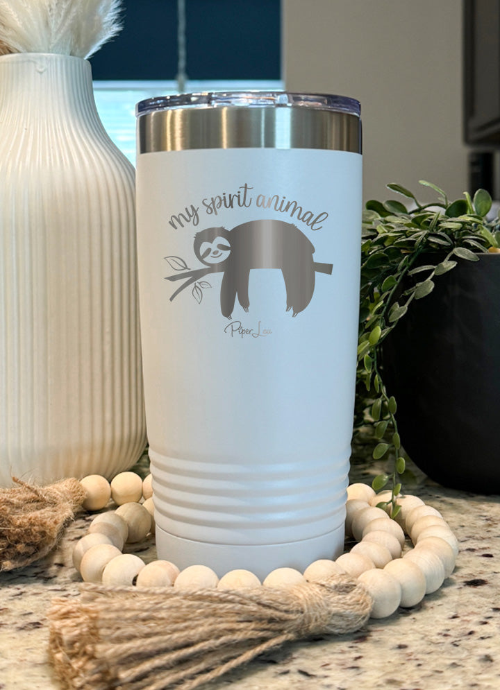 Sloth-My-Spirit-Animal Old School Tumbler