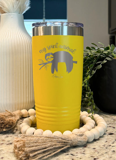 Sloth-My-Spirit-Animal Old School Tumbler