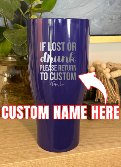 Return To CUSTOM (CUSTOM) Laser Etched Tumbler