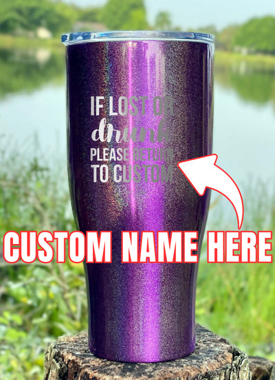 Return To CUSTOM (CUSTOM) Laser Etched Tumbler