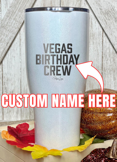 Trip Birthday Crew (CUSTOM) Laser Etched Tumbler