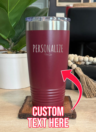 Personalized (CUSTOM) Old School Tumbler