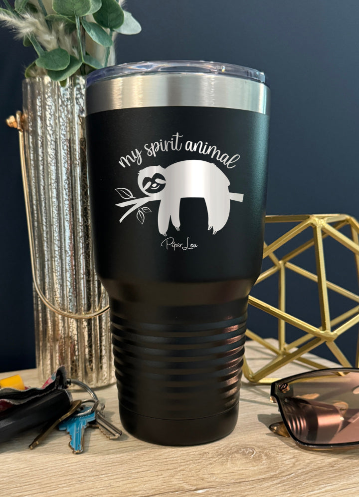 Sloth-My-Spirit-Animal Old School Tumbler