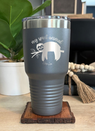 Sloth-My-Spirit-Animal Old School Tumbler