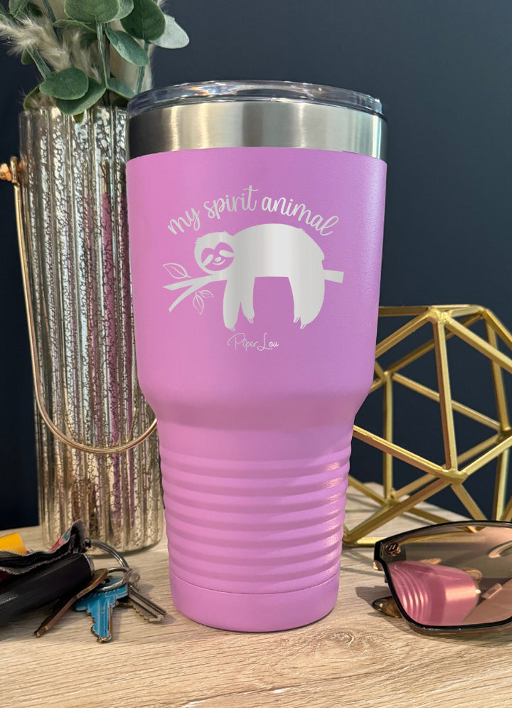 Sloth-My-Spirit-Animal Old School Tumbler