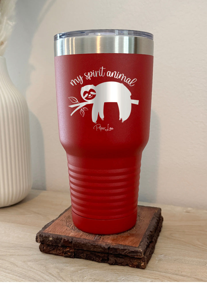 Sloth-My-Spirit-Animal Old School Tumbler