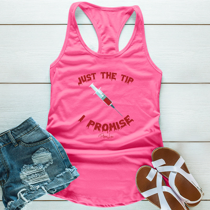 Spooky Sale | Just The Tip I Promise Needle Graphic Tee