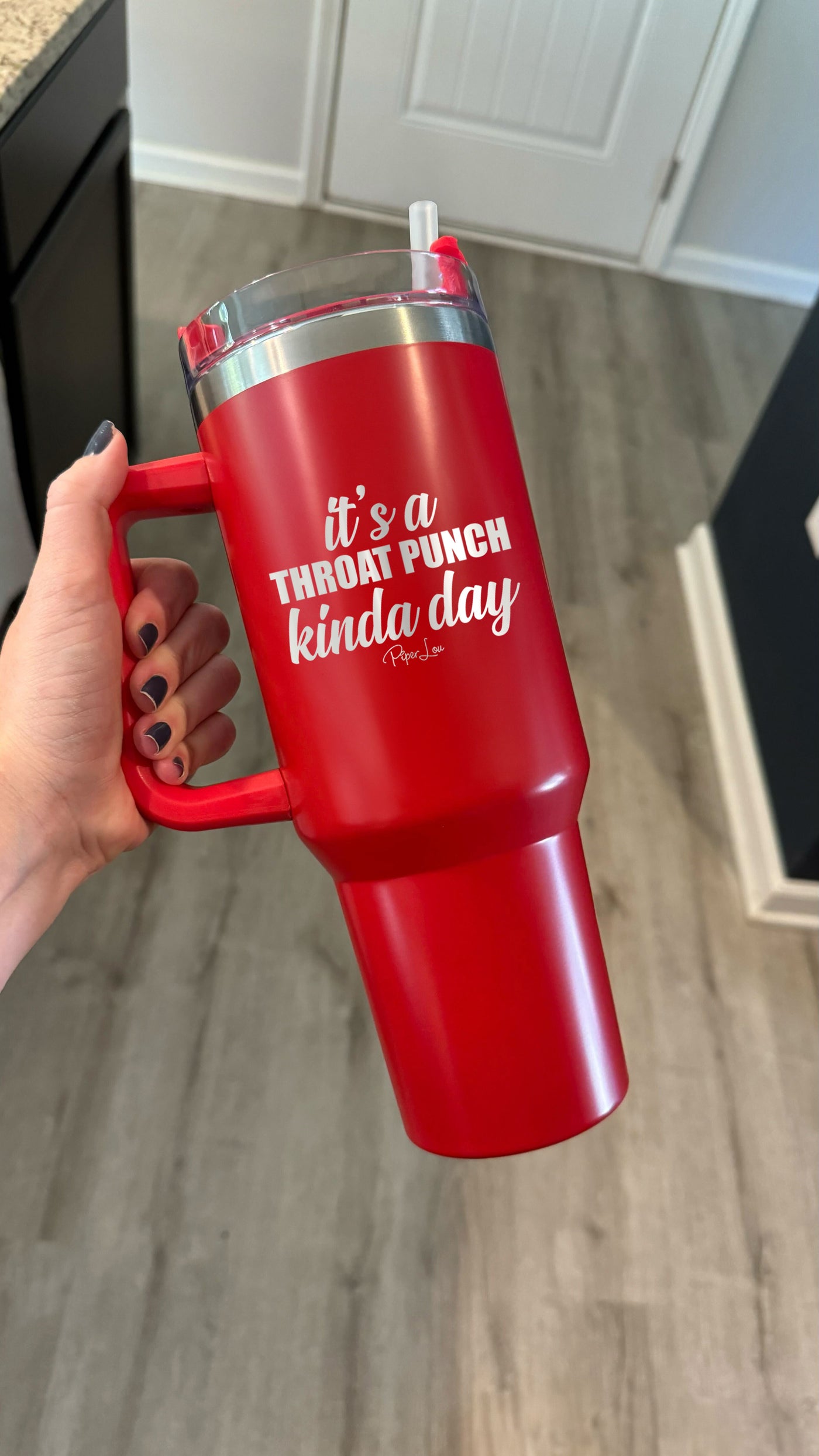 It's A Throat Punch Kinda Day 40oz Tumbler