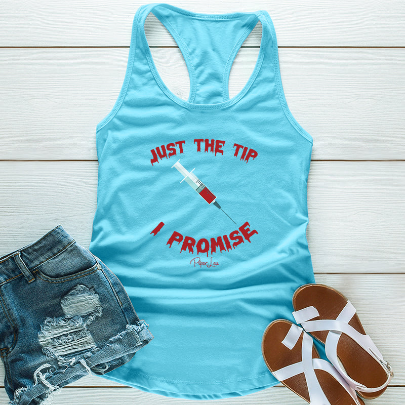 Spooky Sale | Just The Tip I Promise Needle Graphic Tee