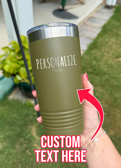 Personalized (CUSTOM) Old School Tumbler