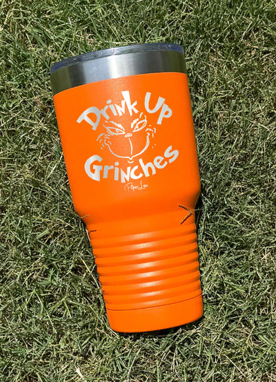 Drink Up Grinches Old School Tumbler