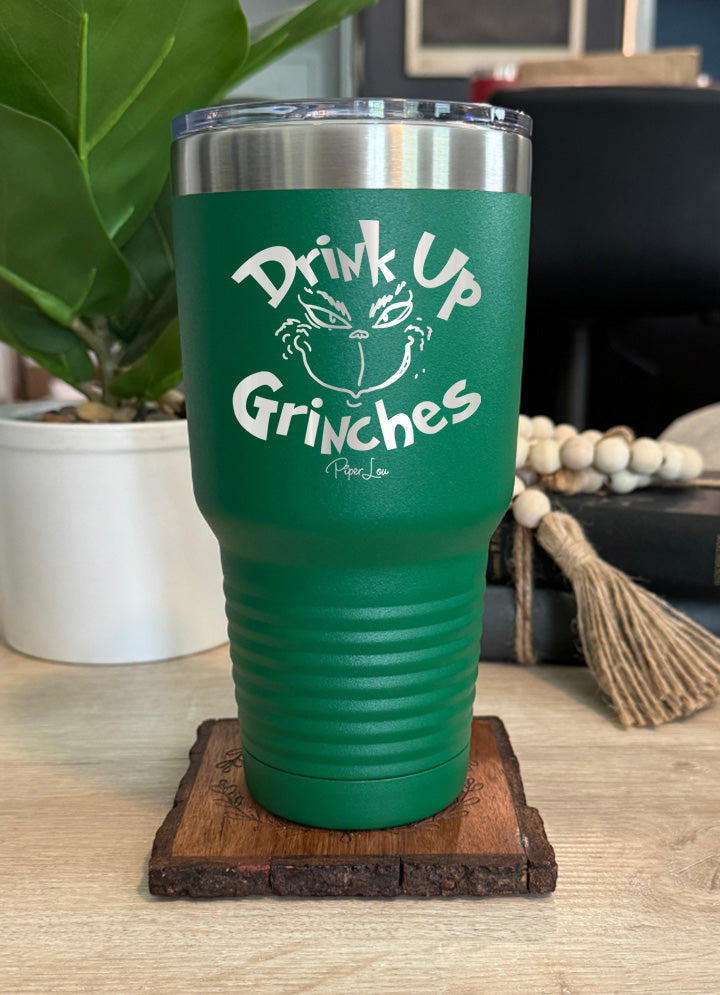 Drink Up Grinches Old School Tumbler