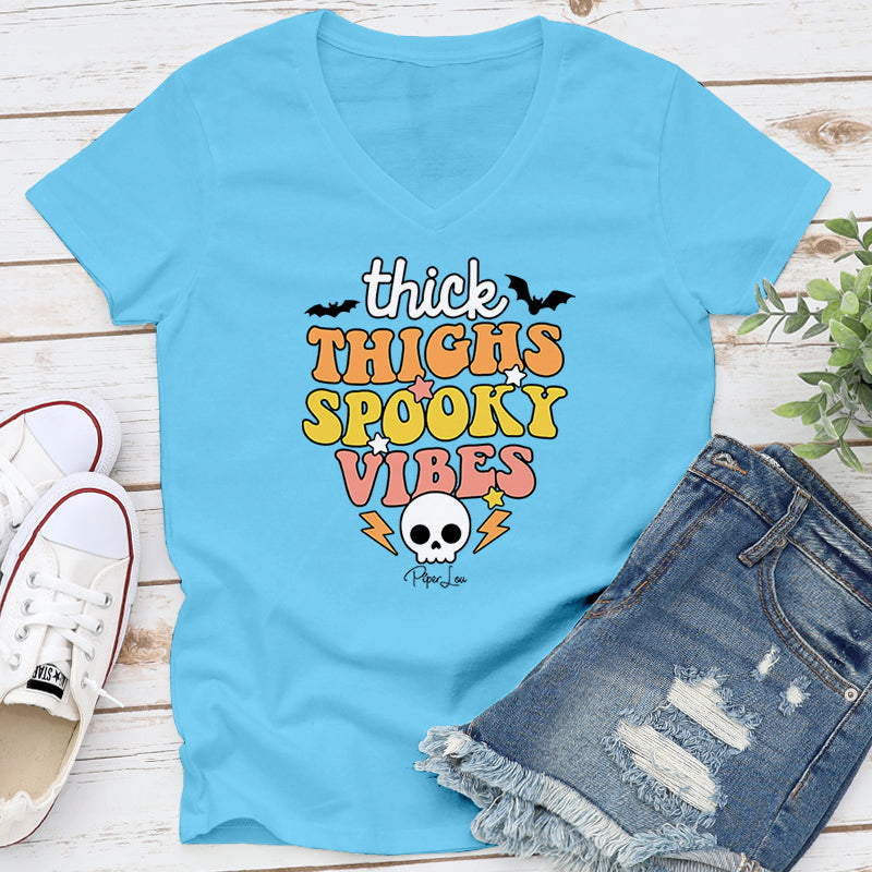 Spooky Sale | Thick Thighs Spooky Vibes Graphic Tee