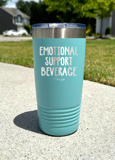 Emotional Support Beverage Old School Tumbler