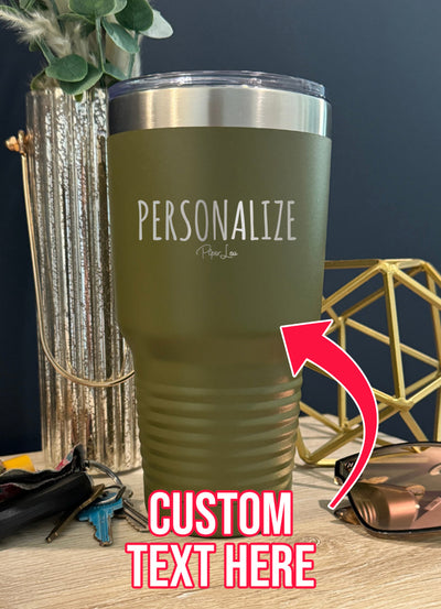 Personalized (CUSTOM) Old School Tumbler