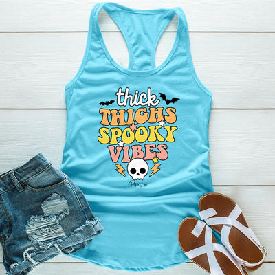 Spooky Sale | Thick Thighs Spooky Vibes Graphic Tee