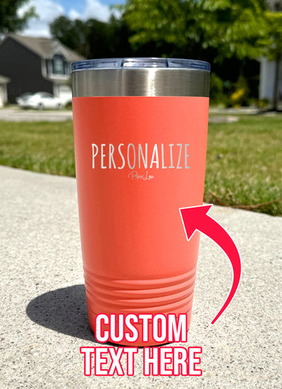 Personalized (CUSTOM) Old School Tumbler