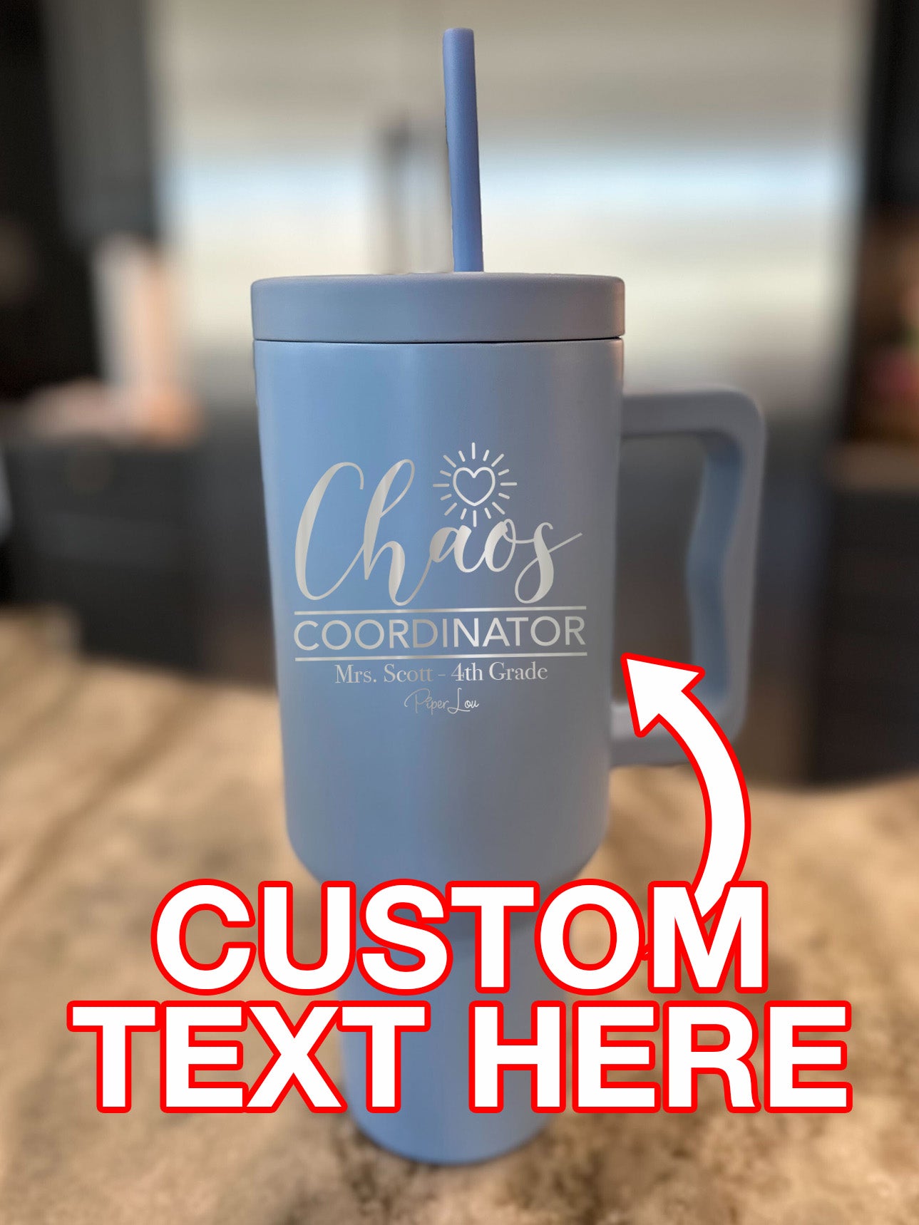 Chaos Coordinator Teacher (CUSTOM) 40oz Tumbler