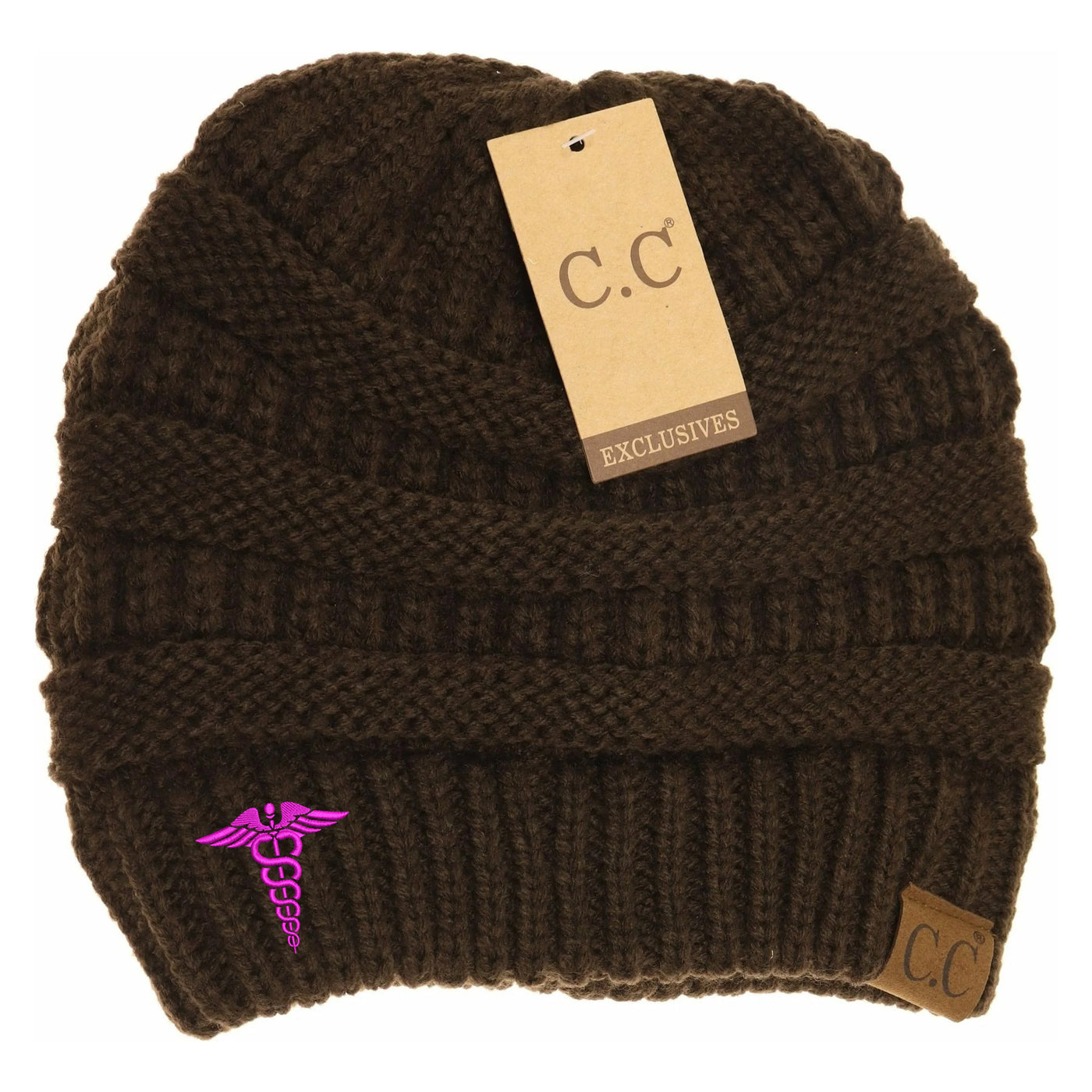 New Medical Symbol C.C. Thick Knit Soft Beanie