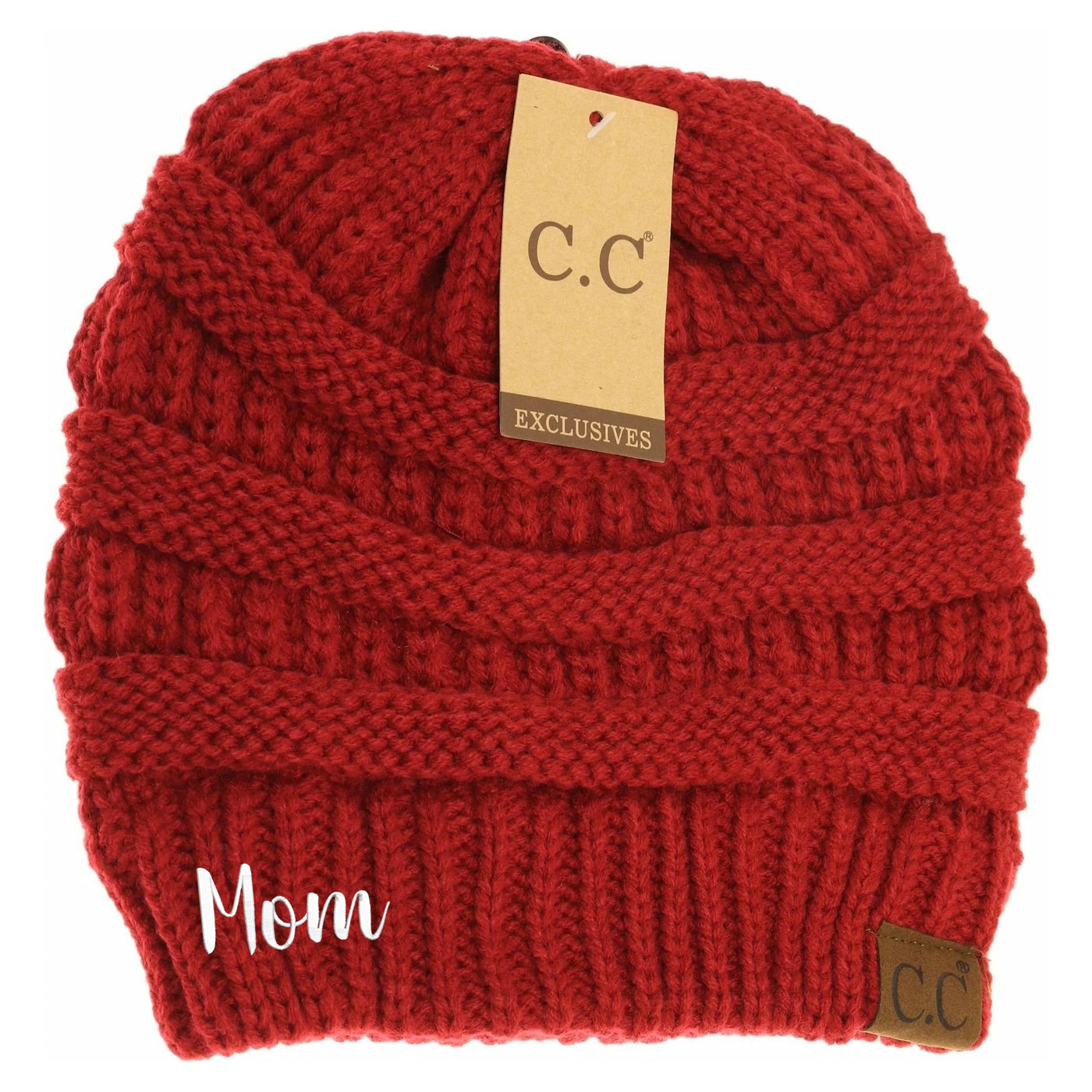 New Mom C.C Thick Knit Soft Beanie