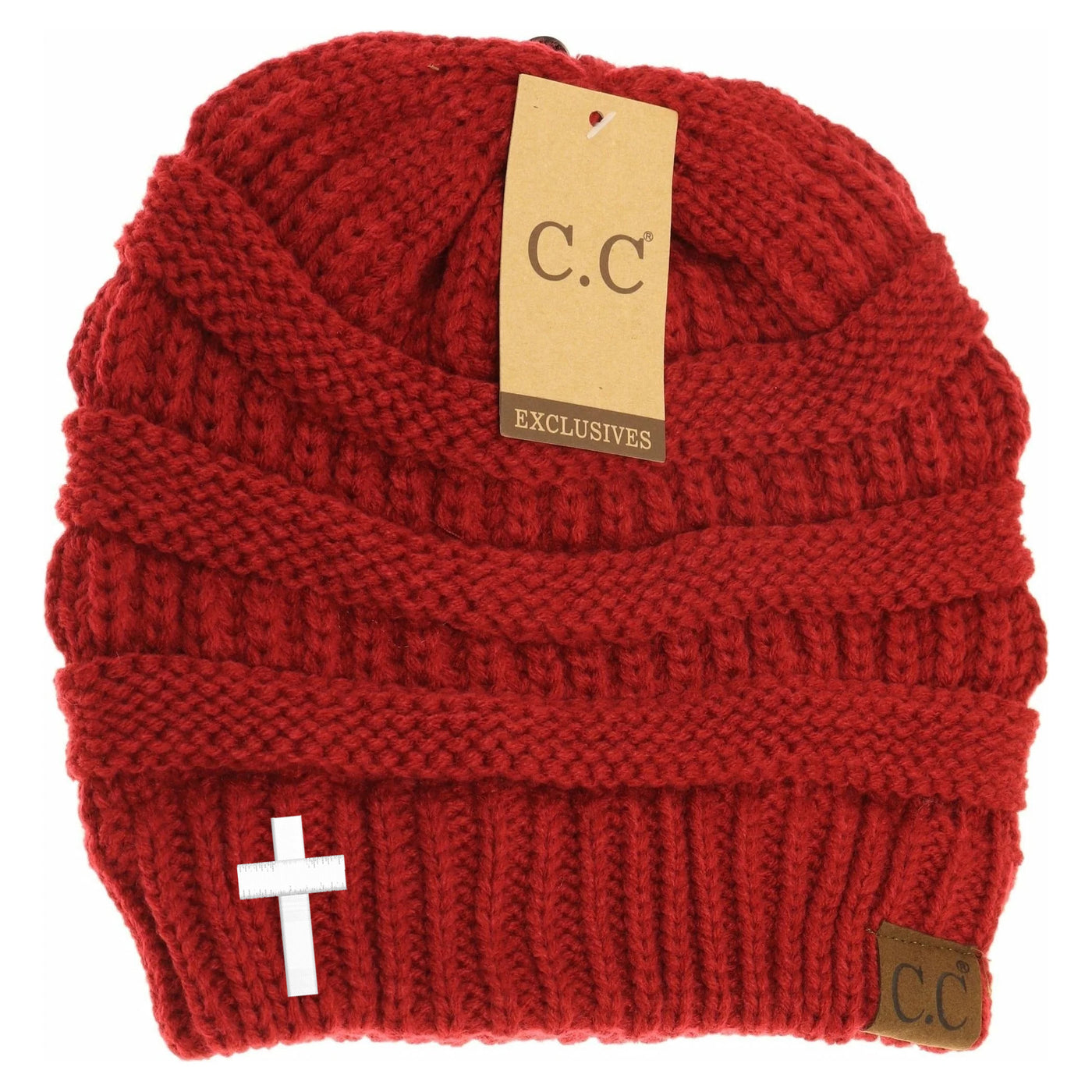 New Cross C.C Thick Knit Soft Beanie