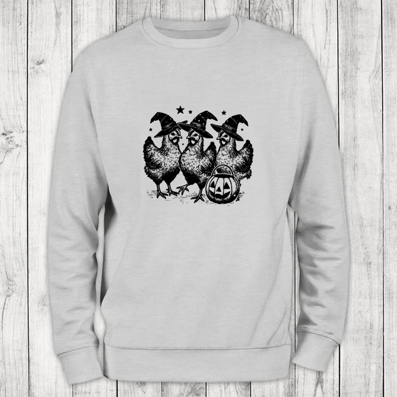 Witch Chicken Crewneck Sweatshirt