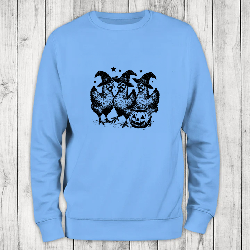 Witch Chicken Crewneck Sweatshirt