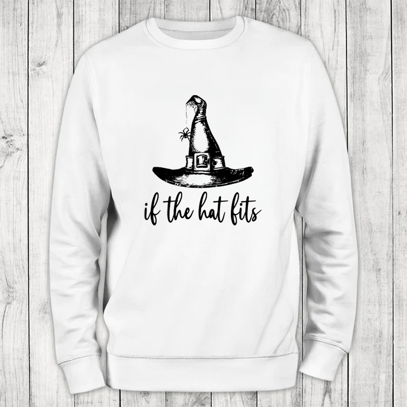 If The Hat Fits Crewneck Sweatshirt