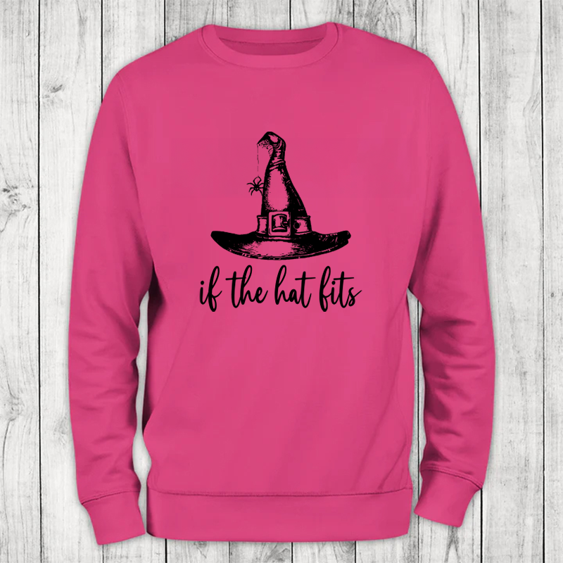 If The Hat Fits Crewneck Sweatshirt