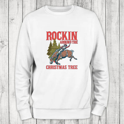 Rockin' Around The Christmas Tree Crewneck Sweatshirt