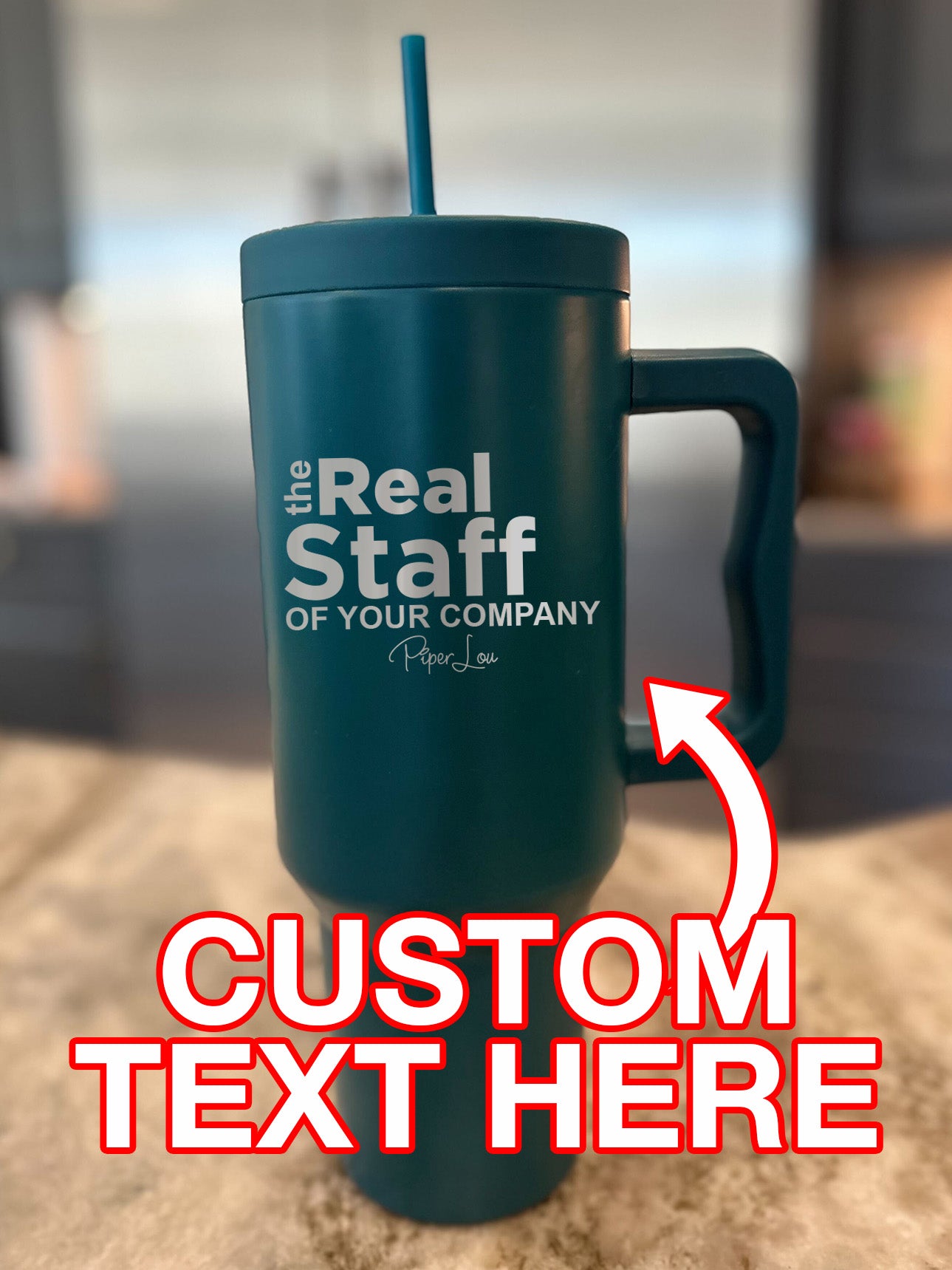 The Real Staff Of (CUSTOM) 40oz Tumbler