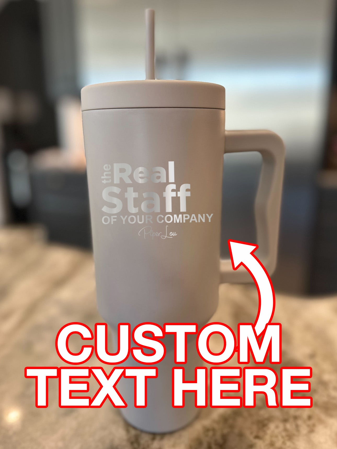 The Real Staff Of (CUSTOM) 40oz Tumbler