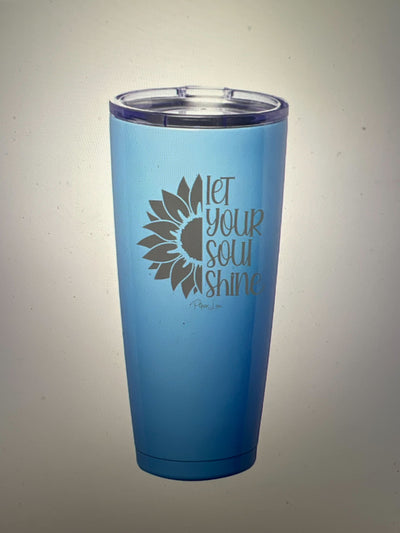 Clearance | Let Your Soul Shine Laser Etched Tumbler