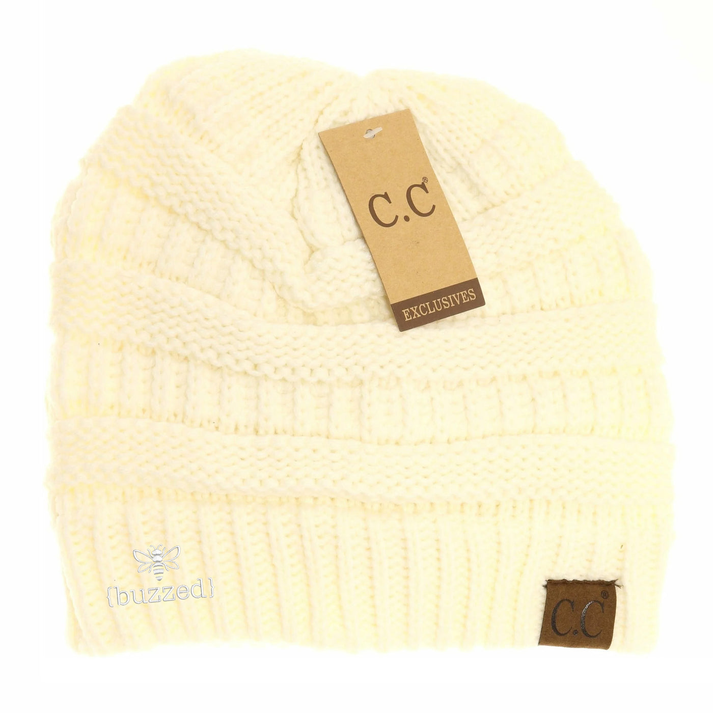 New Buzzed C.C Thick Knit Soft Beanie